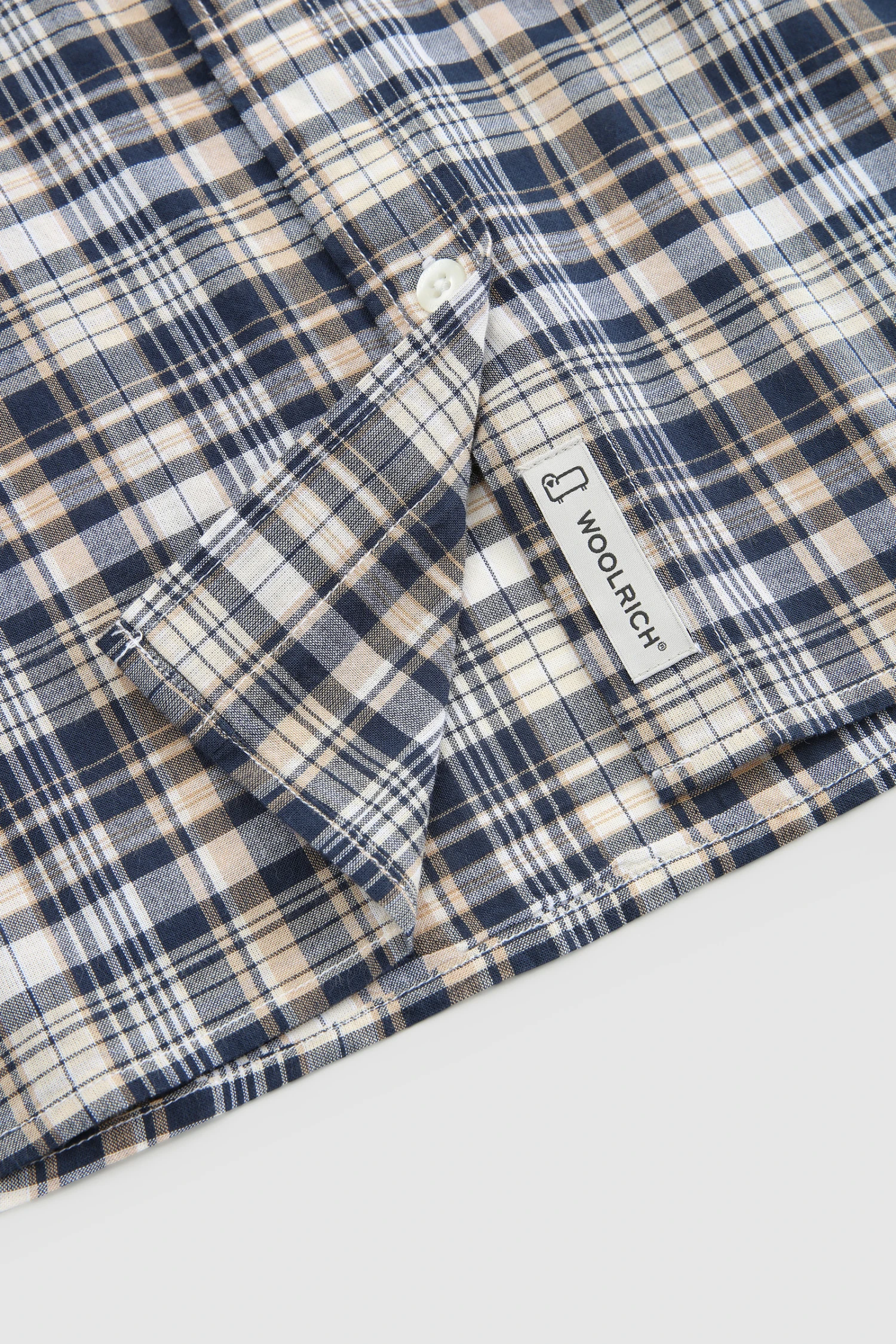 Woolrich Camicia In Cotone Con Maniche Ad Aletta - Donna - Blu 9 Woolrich Camicia In Cotone Con Maniche Ad Aletta - Donna - Blu - immagine 7