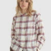 Woolrich Camicia In Cotone Con Maniche Ad Aletta - Donna - Bianco -Offerta Economica Vestiario CFWWSI0112FRUT2909 8148