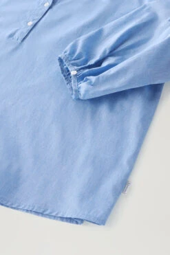 Woolrich Blusa In Chambray Di Puro Cotone - Donna - Blu -Offerta Economica Vestiario CFWWSI0165FRUT3357 30052 6