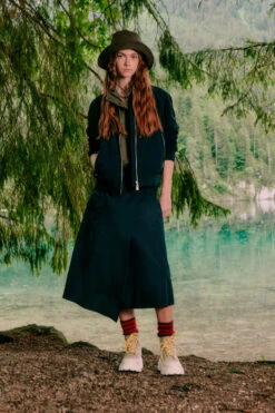 Woolrich Gonna A Portafoglio In Popeline Di Puro Cotone - Donna - Blu 15 Woolrich Gonna A Portafoglio In Popeline Di Puro Cotone - Donna - Blu -Offerta Economica Vestiario CFWWSK0042FRUT3027 3989 6