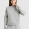 Woolrich Felpa American Girocollo Con Logo Ricamato - Donna - Grigio 1 Woolrich Felpa American Girocollo Con Logo Ricamato - Donna - Grigio -Offerta Economica Vestiario CFWWSW0075FRUT2978 117