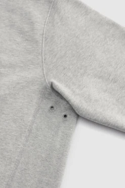 Woolrich Felpa Girocollo Con Logo Frontale Ricamato - Donna - Grigio -Offerta Economica Vestiario CFWWSW0081FRUT3024 117 5