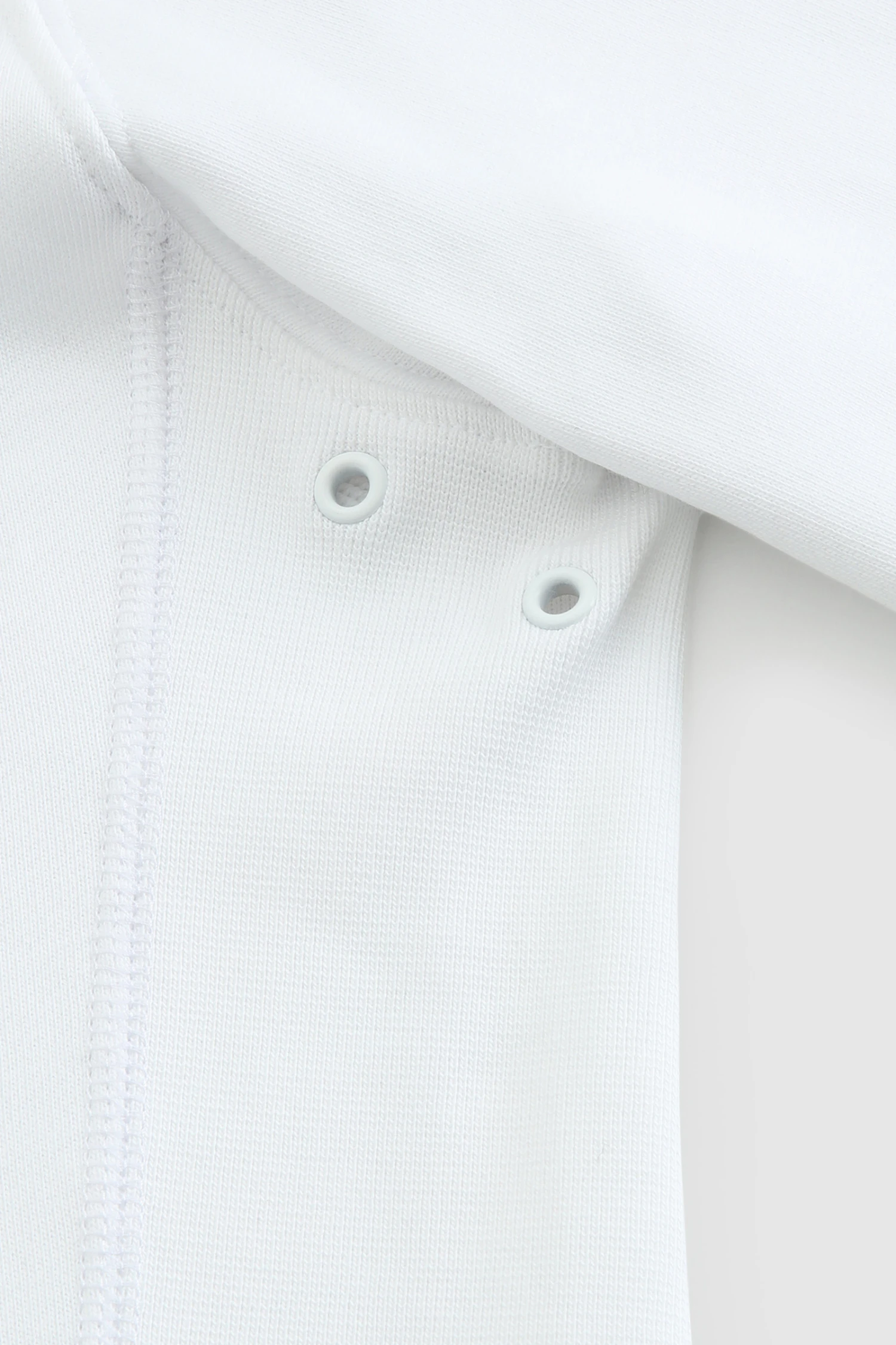 Woolrich Felpa Girocollo Con Logo Frontale Ricamato - Donna - Bianco 8 Woolrich Felpa Girocollo Con Logo Frontale Ricamato - Donna - Bianco - immagine 6