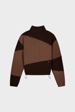 Felpa Con Mezza Zip Daniëlle Cathari / Woolrich - Donna - Marrone -Offerta Economica Vestiario CFWWSW0096FRUT3222 7379 2