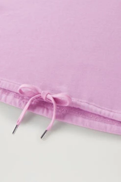 Woolrich Felpa In Puro Cotone Con Maniche A Tre Quarti - Donna - Rosa -Offerta Economica Vestiario CFWWSW0112FRUT3024 4376 6