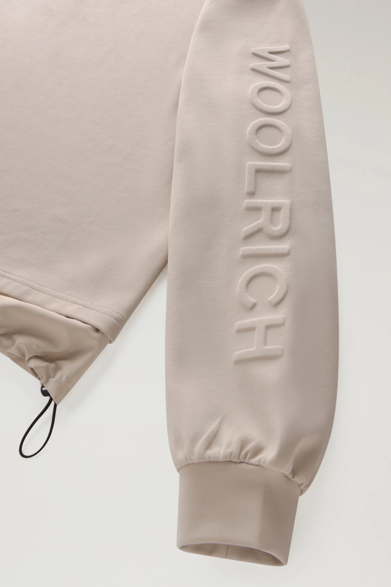 Woolrich Felpa Girocollo In Misto Cotone Con Dettagli In Nylon - Donna - Marrone 9 Woolrich Felpa Girocollo In Misto Cotone Con Dettagli In Nylon - Donna - Marrone - immagine 7