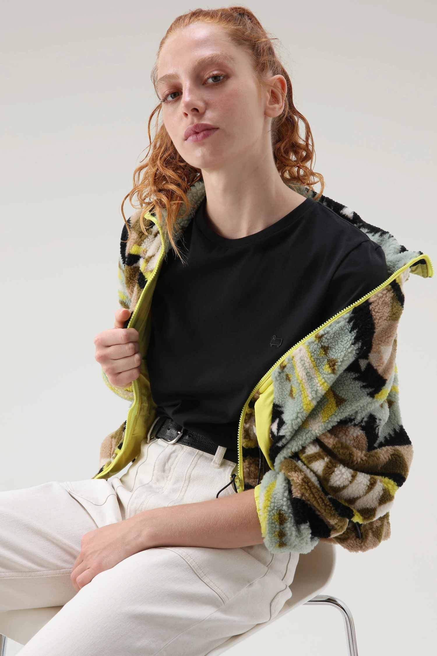 Woolrich T-shirt In Cotone Organico Con Logo - Donna - Nero 6 Woolrich T-shirt In Cotone Organico Con Logo - Donna - Nero - immagine 4