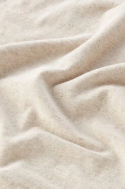 Woolrich T-shirt Con Scollo A V In Misto Cotone E Lino - Donna - Beige -Offerta Economica Vestiario CFWWTE0075FRUT3457 4377 6