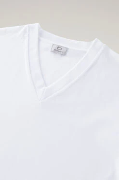Woolrich T-shirt Lakeside In Puro Cotone Con Maniche A Palloncino - Donna - Bianco 15 Woolrich T-shirt Lakeside In Puro Cotone Con Maniche A Palloncino - Donna - Bianco -Offerta Economica Vestiario CFWWTE0076FRUT3397 8041 5