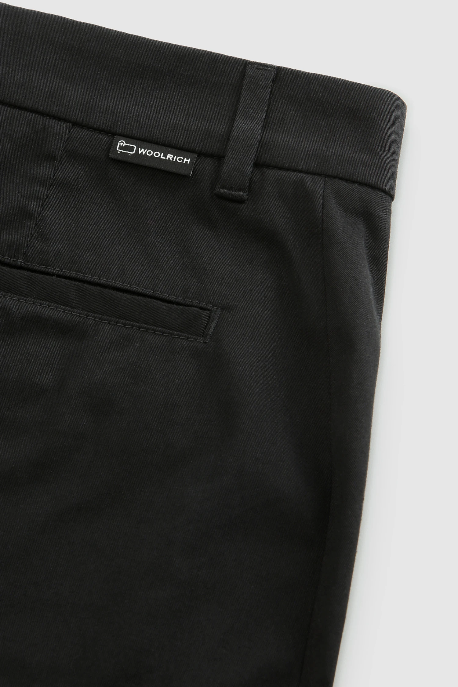 Woolrich Pantaloni In Tessuto Twill Elasticizzato - Donna - Nero 9 Woolrich Pantaloni In Tessuto Twill Elasticizzato - Donna - Nero - immagine 7