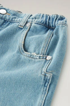 Woolrich Jeans Jogger In Puro Cotone - Donna - Blu -Offerta Economica Vestiario CFWWTR0137FRUT3336 326 6