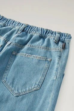 Woolrich Jeans Jogger In Puro Cotone - Donna - Blu -Offerta Economica Vestiario CFWWTR0137FRUT3336 326 7