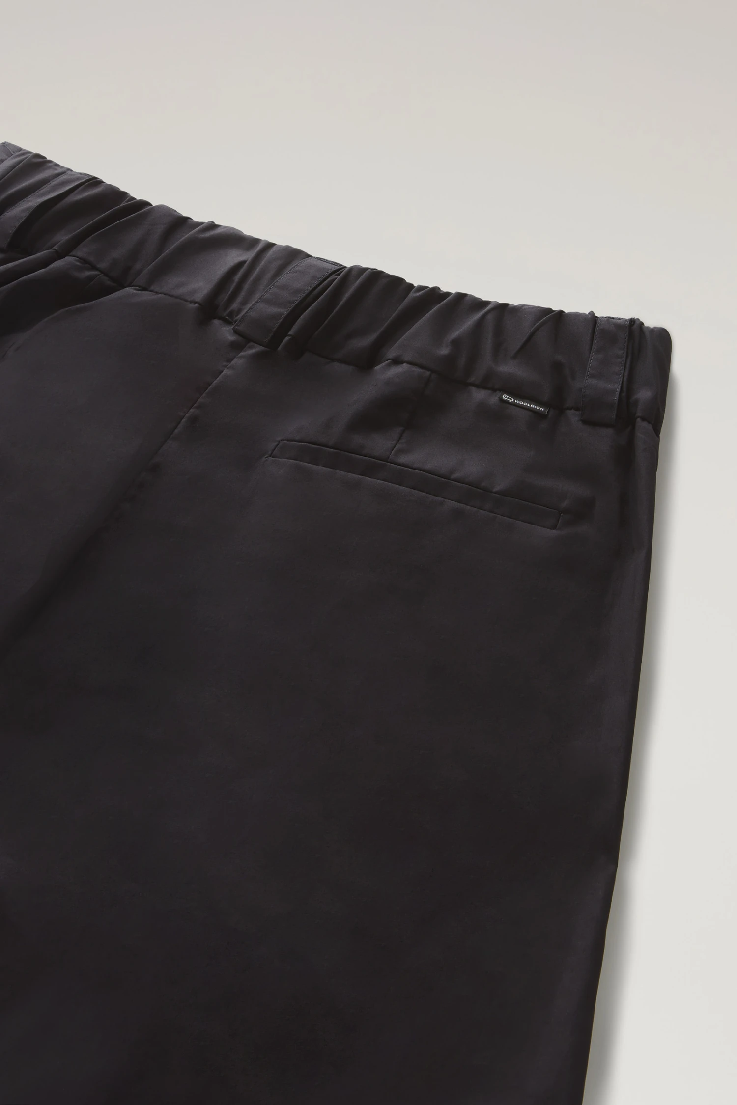 Woolrich Pantaloni Dritti In Popeline Di Puro Cotone - Donna - Nero 8 Woolrich Pantaloni Dritti In Popeline Di Puro Cotone - Donna - Nero - immagine 6