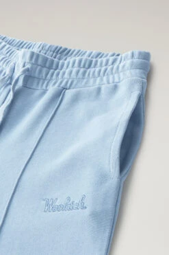 Woolrich Pantaloni Sportivi In Puro Cotone A Gamba Ampia - Donna - Blu 13 Woolrich Pantaloni Sportivi In Puro Cotone A Gamba Ampia - Donna - Blu -Offerta Economica Vestiario CFWWTR0152FRUT3024 30052 5