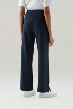 Woolrich Pantaloni Sportivi In Puro Cotone A Gamba Ampia - Donna - Blu 10 Woolrich Pantaloni Sportivi In Puro Cotone A Gamba Ampia - Donna - Blu -Offerta Economica Vestiario CFWWTR0152FRUT3024 3989 2