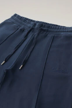 Woolrich Pantaloni Sportivi In Puro Cotone A Gamba Ampia - Donna - Blu 12 Woolrich Pantaloni Sportivi In Puro Cotone A Gamba Ampia - Donna - Blu -Offerta Economica Vestiario CFWWTR0152FRUT3024 3989 4