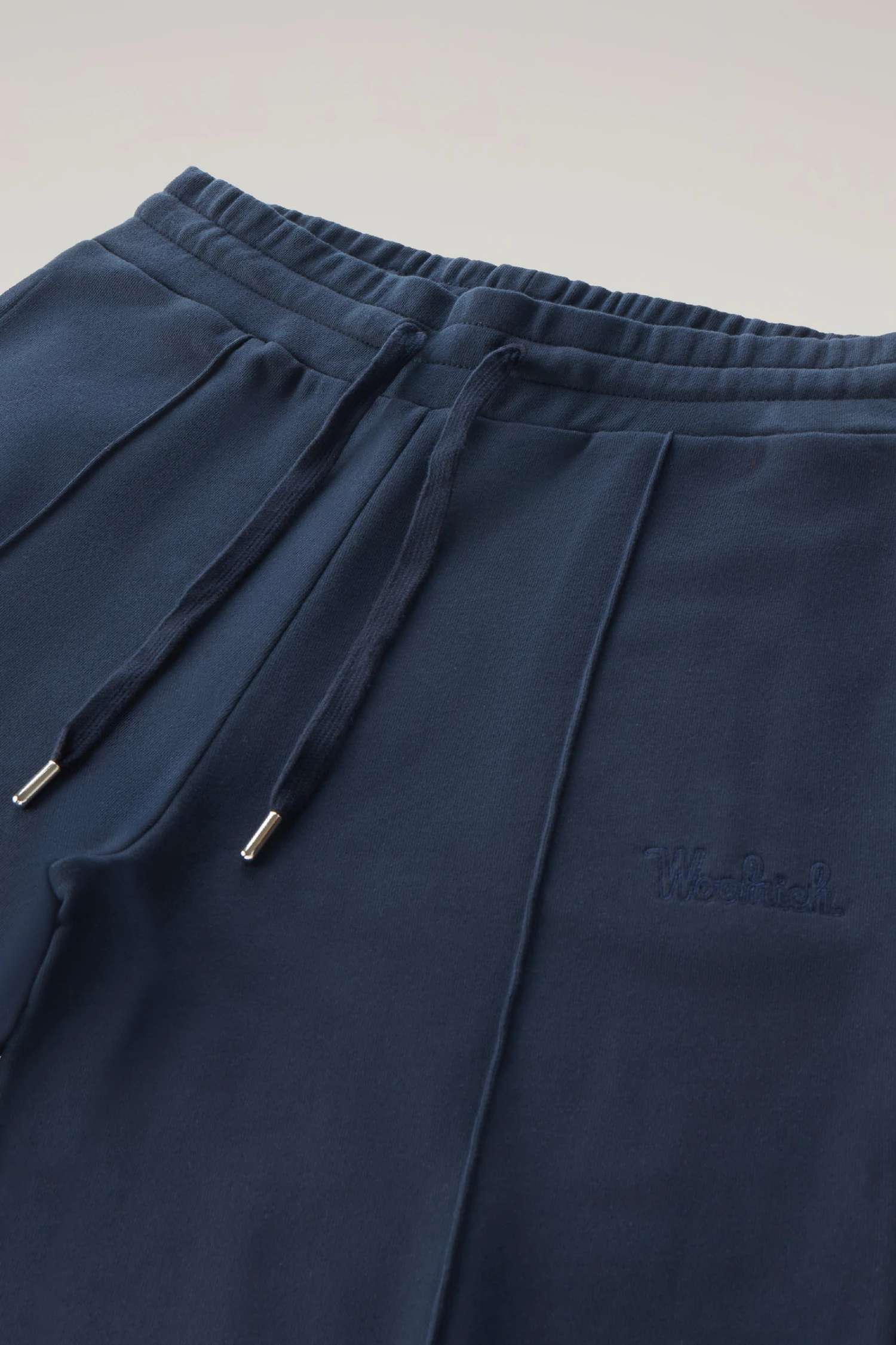 Woolrich Pantaloni Sportivi In Puro Cotone A Gamba Ampia - Donna - Blu 7 Woolrich Pantaloni Sportivi In Puro Cotone A Gamba Ampia - Donna - Blu - immagine 5