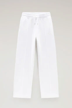 Woolrich Pantaloni Sportivi In Puro Cotone A Gamba Ampia - Donna - Bianco 12 Woolrich Pantaloni Sportivi In Puro Cotone A Gamba Ampia - Donna - Bianco -Offerta Economica Vestiario CFWWTR0152FRUT3024 8041 3