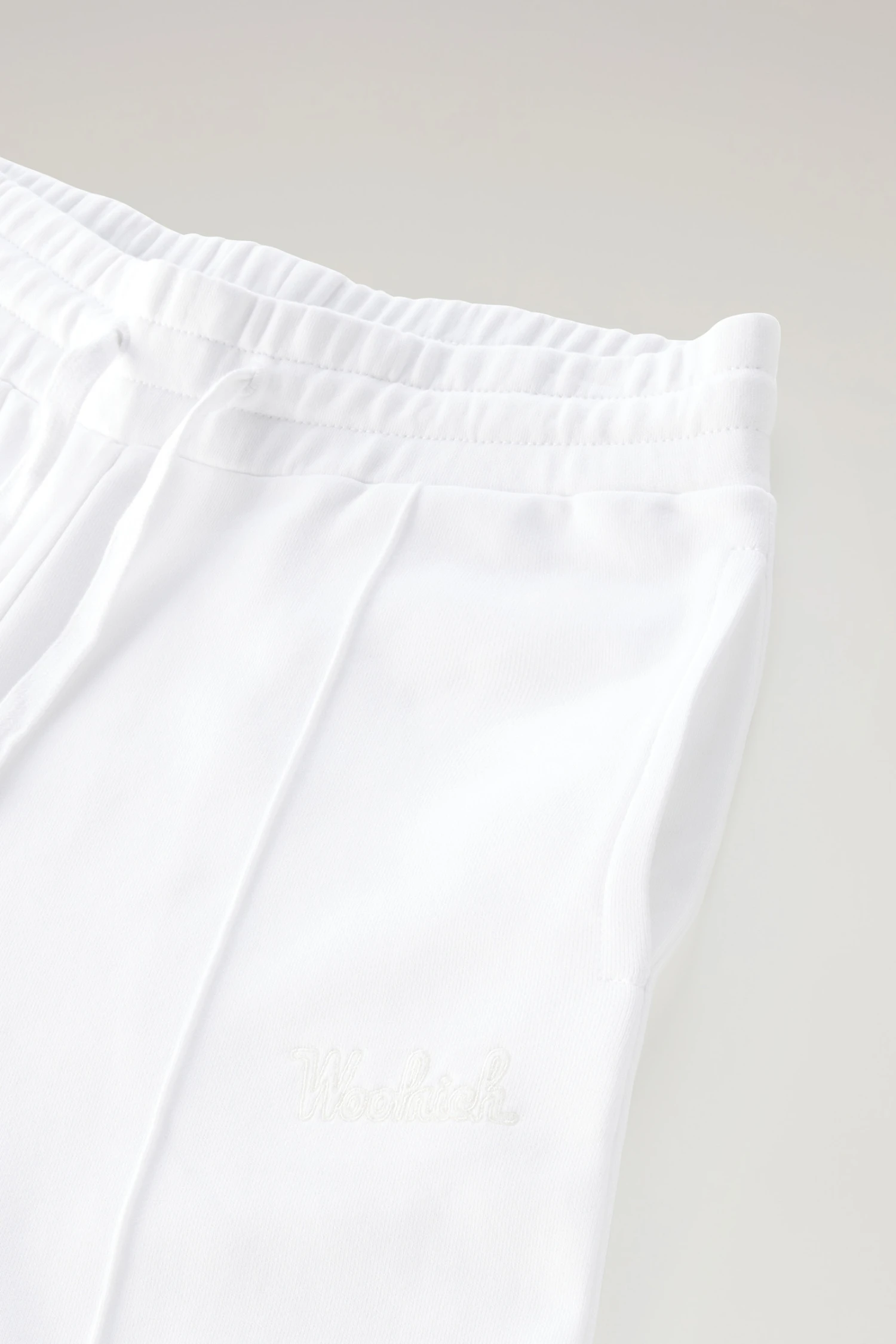 Woolrich Pantaloni Sportivi In Puro Cotone A Gamba Ampia - Donna - Bianco 8 Woolrich Pantaloni Sportivi In Puro Cotone A Gamba Ampia - Donna - Bianco - immagine 6