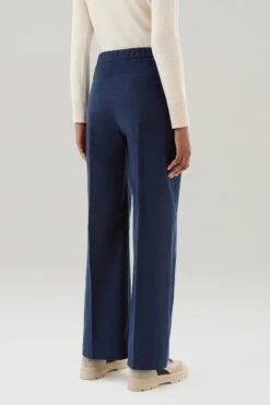 Woolrich Pantaloni In Velluto A Costine - Donna - Blu -Offerta Economica Vestiario CFWWTR0160FRUT3503 3989 2