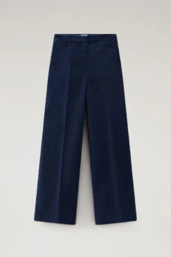 Woolrich Pantaloni In Velluto A Costine - Donna - Blu -Offerta Economica Vestiario CFWWTR0160FRUT3503 3989 3