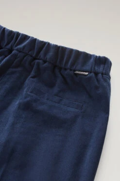 Woolrich Pantaloni In Velluto A Costine - Donna - Blu -Offerta Economica Vestiario CFWWTR0160FRUT3503 3989 6