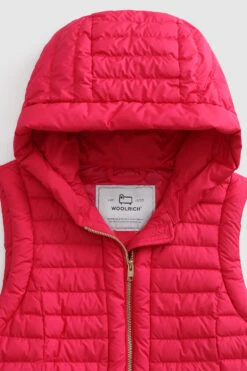 Woolrich Gilet Hibiscus Imbottito Con Cappuccio - Donna - Rosa 15 Woolrich Gilet Hibiscus Imbottito Con Cappuccio - Donna - Rosa -Offerta Economica Vestiario CFWWVE0015FRUT2635 5466 4