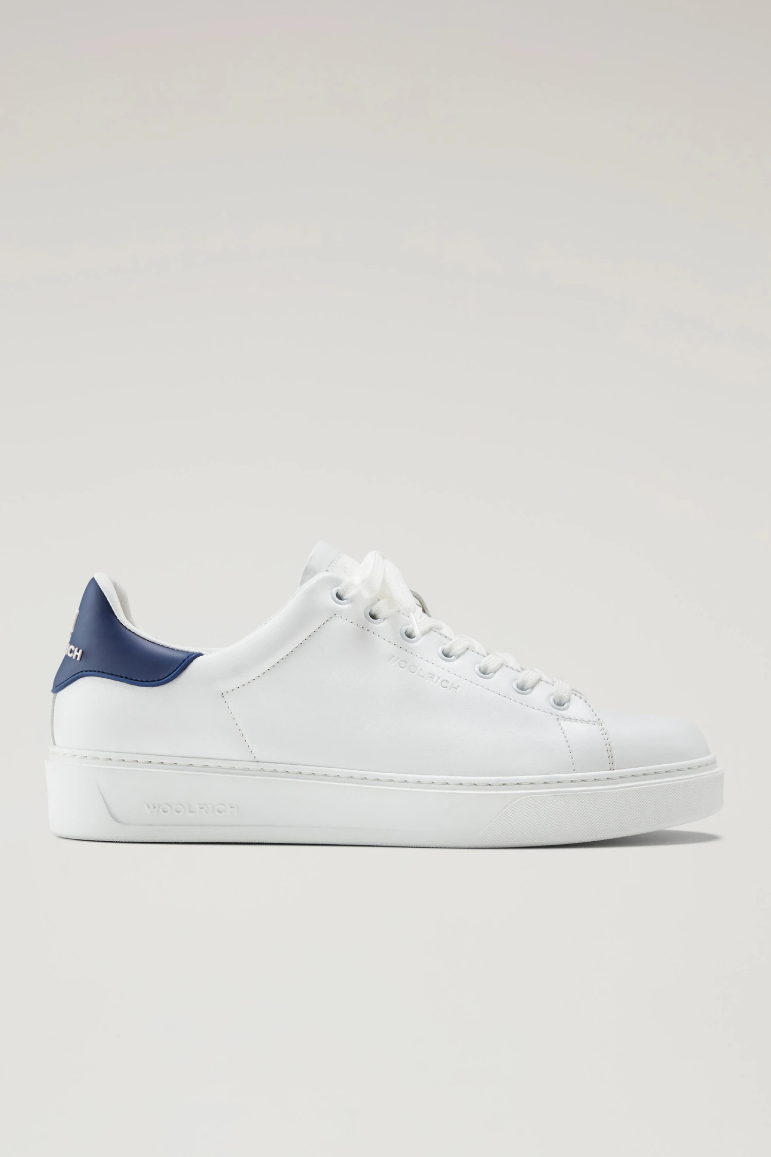 Sneakers Classic Court In Morbida Pelle Con Dettagli A Contrasto - Uomo - Bianco 3 Sneakers Classic Court In Morbida Pelle Con Dettagli A Contrasto - Uomo - Bianco