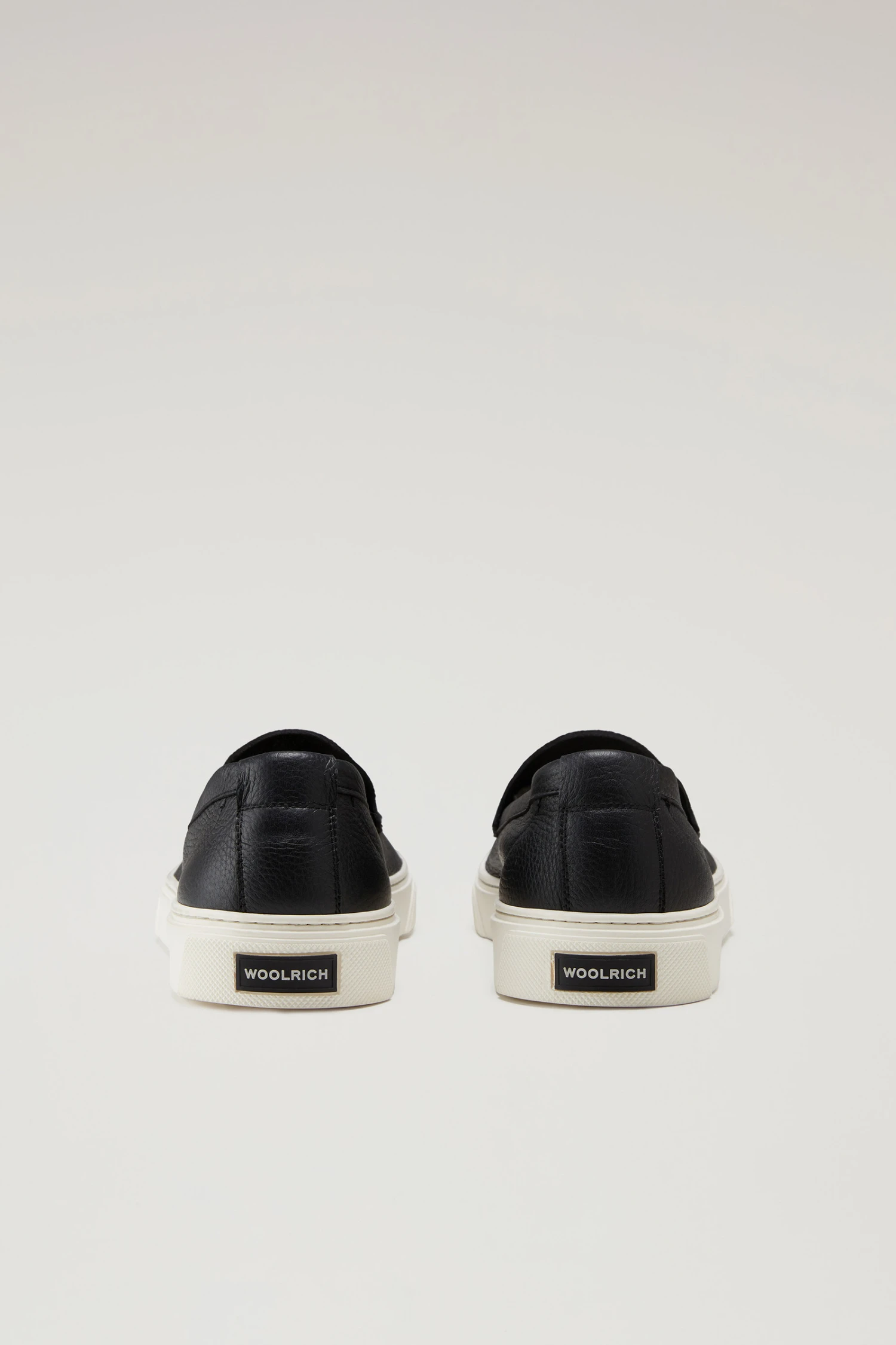 Mocassini Slip On In Pelle - Uomo - Nero 5 Mocassini Slip On In Pelle - Uomo - Nero - immagine 3