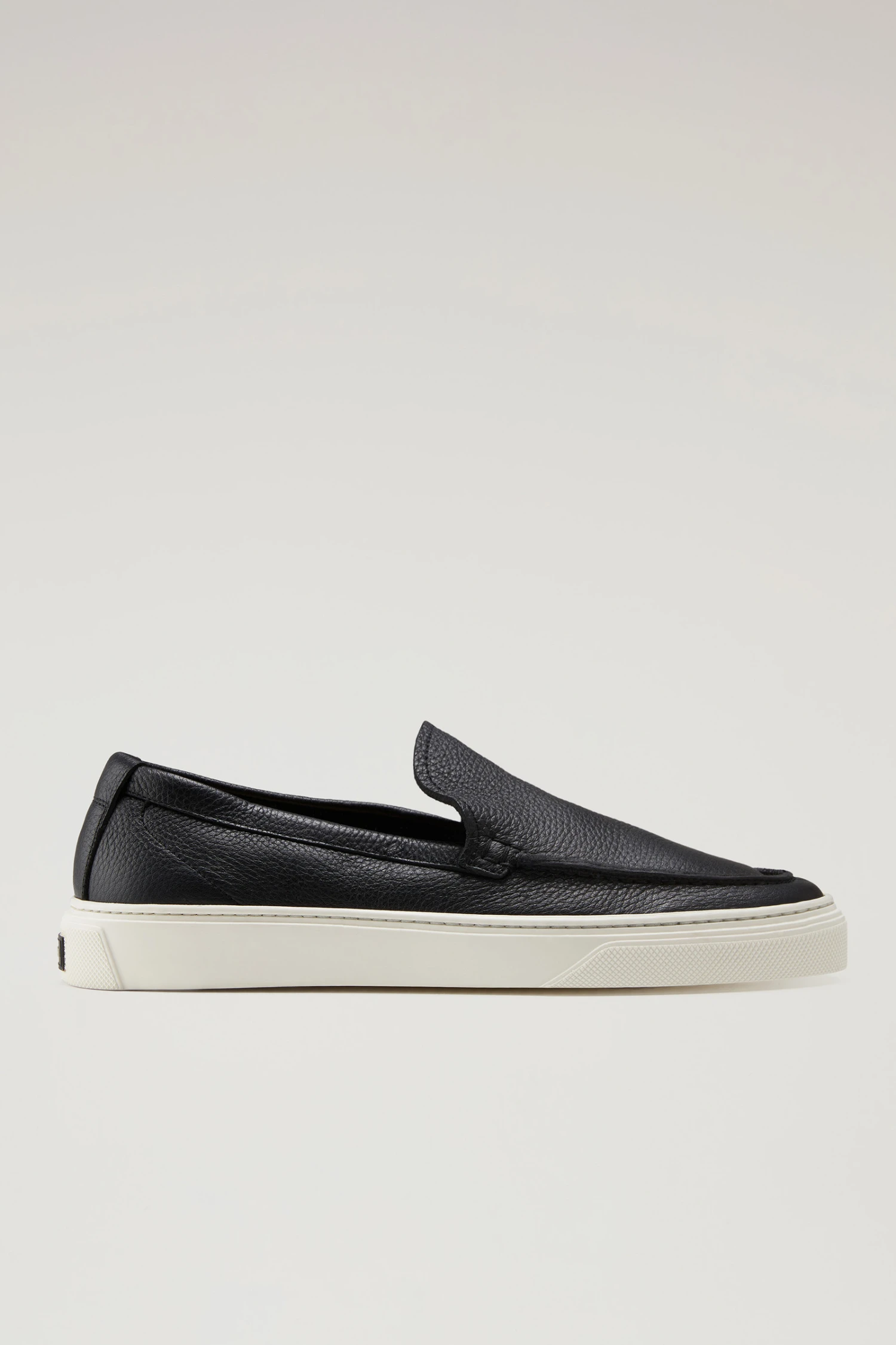 Mocassini Slip On In Pelle - Uomo - Nero 3 Mocassini Slip On In Pelle - Uomo - Nero