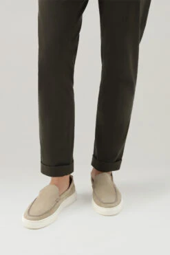 Mocassini Slip-on In Pelle Scamosciata - Uomo - Beige 13 Mocassini Slip-on In Pelle Scamosciata - Uomo - Beige -Offerta Economica Vestiario CMWFFO1010MRUWF209 W1210 5