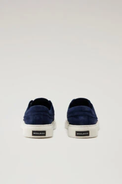 Scarpe Da Barca In Pelle Scamosciata - Uomo - Bianco -Offerta Economica Vestiario CMWFFO1011MRUWF209 W1200 2