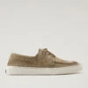 Scarpe Da Barca In Pelle Scamosciata - Uomo - Beige -Offerta Economica Vestiario CMWFFO1011MRUWF209 W1210