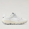 Sneakers Tech In Morbida Pelle Con Inserti In Pelle Scamosciata - Uomo - Bianco -Offerta Economica Vestiario CMWFFO1020MRUWF211 W2170