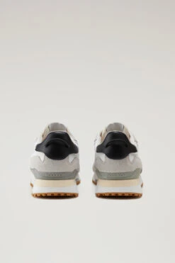 Sneakers Retro In Pelle Con Dettagli In Nylon - Uomo - Bianco 10 Sneakers Retro In Pelle Con Dettagli In Nylon - Uomo - Bianco -Offerta Economica Vestiario CMWFFO1030MRUWF213 W2260 2