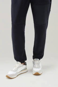 Sneakers Retro In Pelle Con Dettagli In Nylon - Uomo - Bianco 13 Sneakers Retro In Pelle Con Dettagli In Nylon - Uomo - Bianco -Offerta Economica Vestiario CMWFFO1030MRUWF213 W2260 5