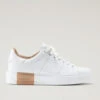 Sneakers Classic Court In Morbida Pelle Con Fodera A Contrasto - Donna - Bianco -Offerta Economica Vestiario CMWFFO1501FRUWF218 W2310
