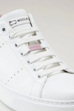 Sneakers Classic Court In Morbida Pelle Con Fodera A Contrasto - Donna - Rosa -Offerta Economica Vestiario CMWFFO1501FRUWF218 W2320 4