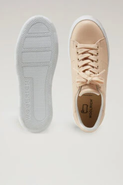 Sneakers Chunky Court In Morbida Pelle Con Dettagli A Contrasto - Donna - Rosa -Offerta Economica Vestiario CMWFFO1510FRUWF220 W1510 3