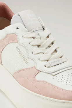 Sneakers Chunky Court In Morbida Pelle Con Inserti In Pelle Scamosciata - Donna - Rosa 12 Sneakers Chunky Court In Morbida Pelle Con Inserti In Pelle Scamosciata - Donna - Rosa -Offerta Economica Vestiario CMWFFO1512FRUWF205 W2410 4