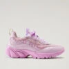 Sneakers Tech In Pelle Scamosciata E Bottalata - Donna - Rosa -Offerta Economica Vestiario CMWFFO1520FRUWF222 W2460