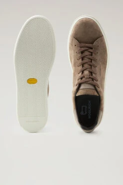 Sneakers Classic Court In Pelle Scamosciata - Uomo - Marrone -Offerta Economica Vestiario CMWFFO2002MRUWF040 F1010 3