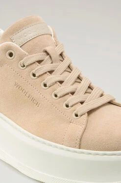 Sneakers Chunky Court In Pelle Scamosciata - Donna - Beige -Offerta Economica Vestiario CMWFFO2511FRUWF237 F2290 4